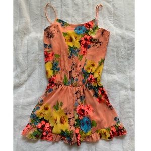 Vintage Havana floral romper